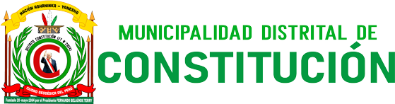 Municipalidad Distrital de Constitución - MDC